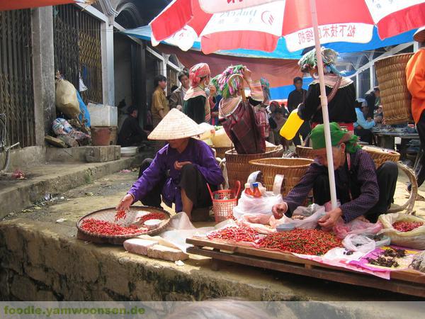 Märkte auf meiner Reise durch Vietnam