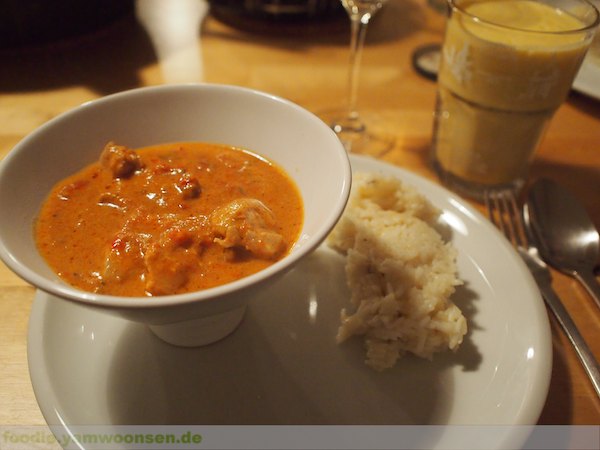 Indisches Parsi Chicken Curry