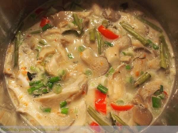 Saure Thai-Kokossuppe