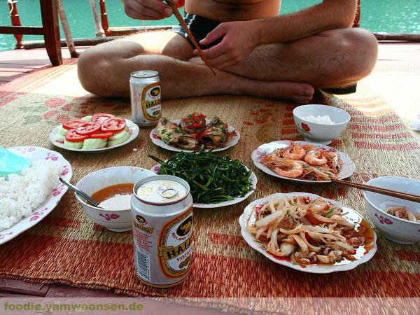 Essen auf meiner Reise durch Vietnam
