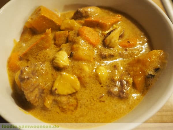 Herbstliches Massaman Curry