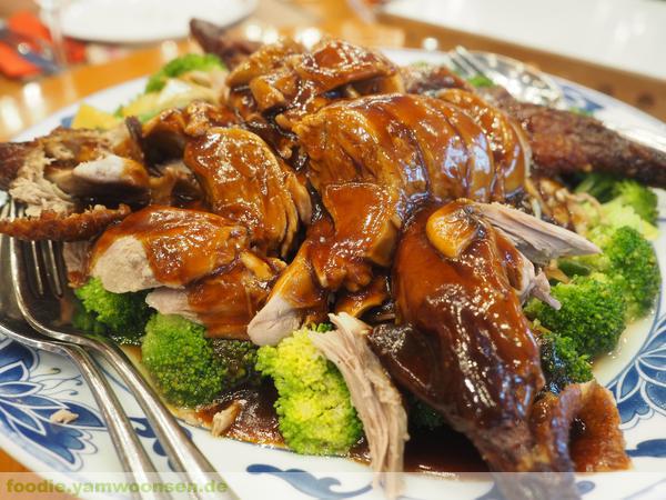 Pekingente im Restaurant 5 Sterne