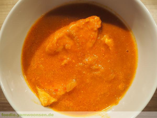 Indisches Goa Lachs Curry
