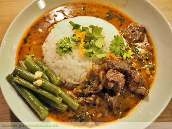 Jamaikanisches Curry mit Rind