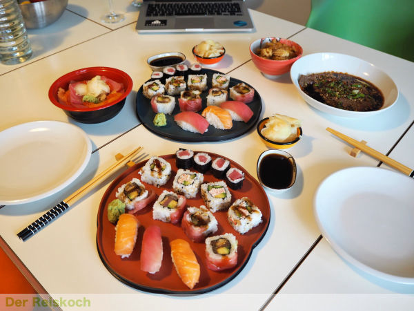 Leckeres Kaiseki Sushi@Home