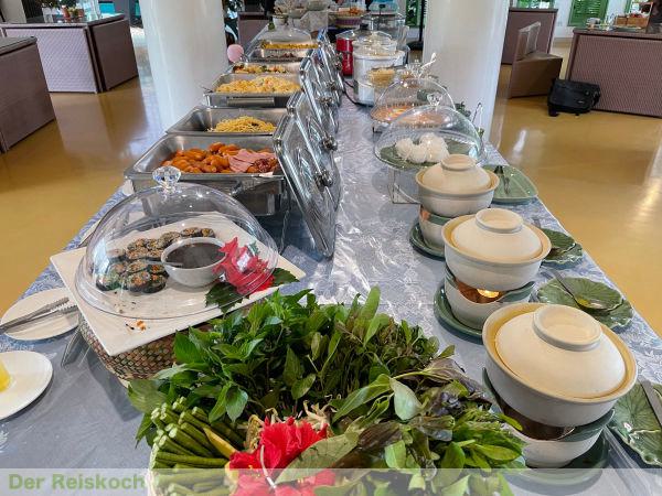 Tolles Thai Frühstück im A-Te Hotel