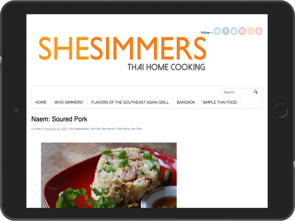 SheSimmers Thai Home Cooking