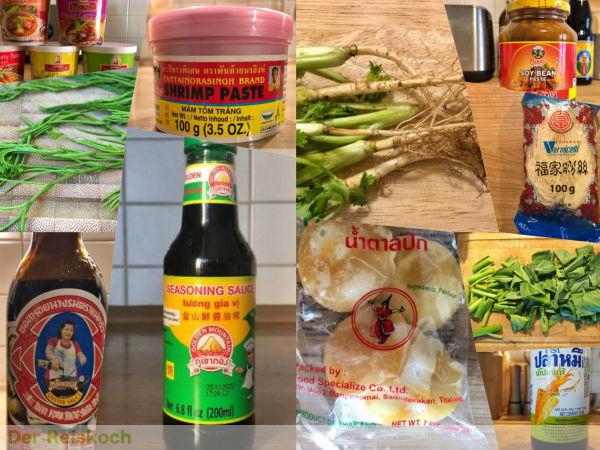 24 Zutaten für die thailändische Küche
