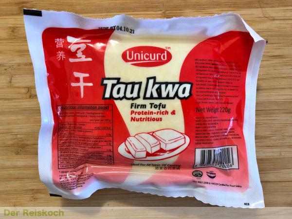 Tofu in verschiedenen Formen